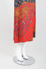 Wavy Patchwork Skirt