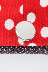 Vintage Al Cooper Polka Dot Romper Hostess Skirt Set Polka Dot Skirt Fabric at Recess