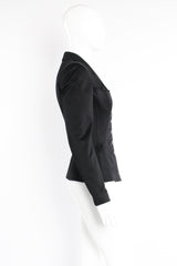 Vintage Alaia Satin Bustier Jacket on Mannequin side at Recess Los Angeles