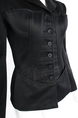 Vintage Alaia Satin Bustier Jacket on Mannequin crop at Recess Los Angeles