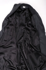 Recess Los Angeles Vintage Alaia Double-Breasted Long Wool Reefer Coat