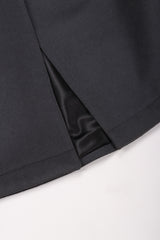 Recess Los Angeles Vintage Alaia Double-Breasted Long Wool Reefer Coat