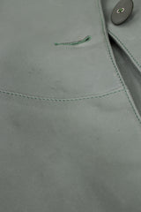 Vintage Alaia Leather Tie Peplum Jacket wear at Recess Los Angeles