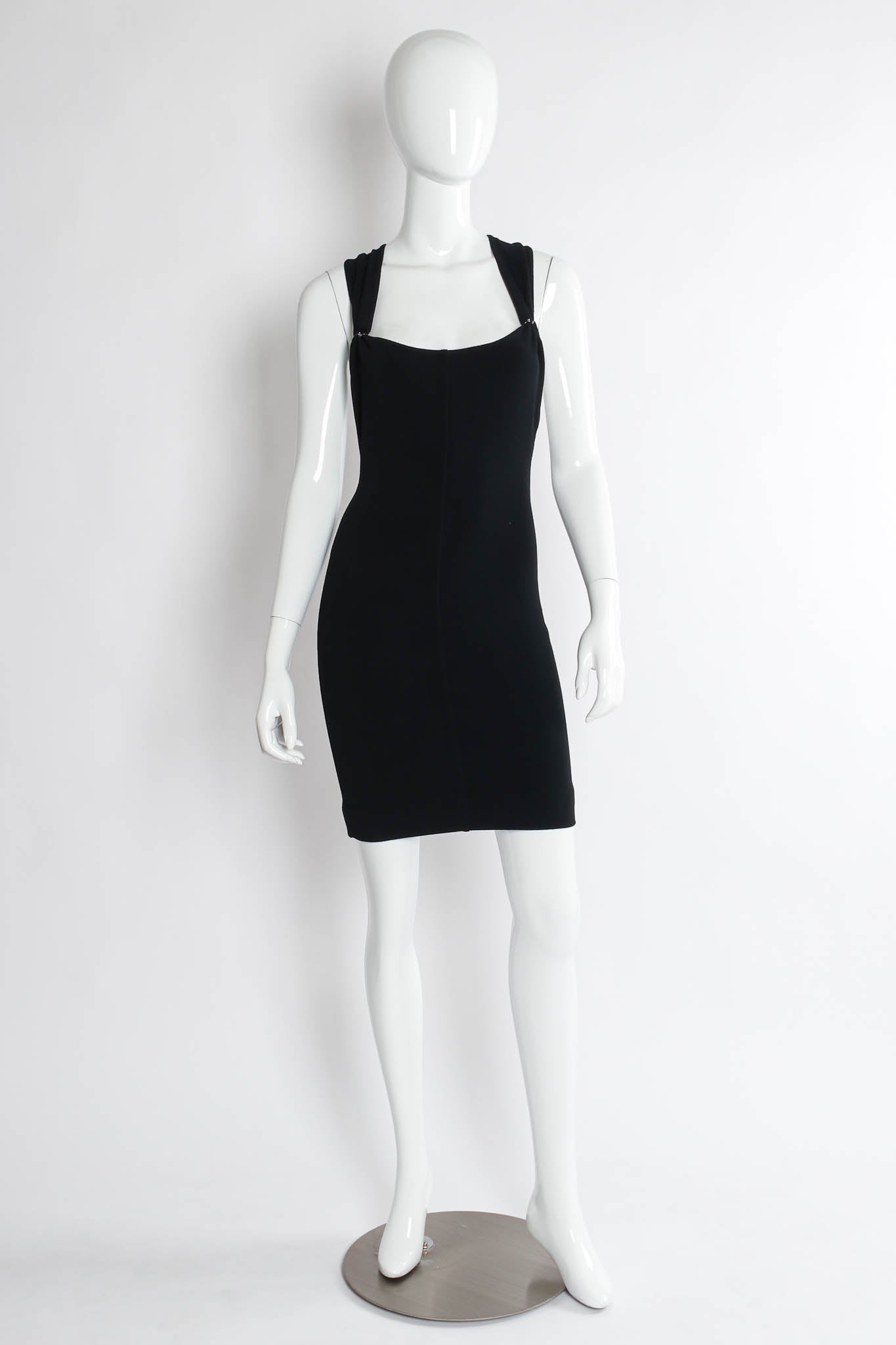 Vintage Alaïa Knit Bodycon Dress mannequin front @ Recess Los Angeles