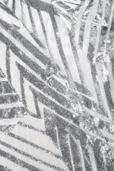 Recess Los Angeles Vintage Alan Austin Metallic Velvet Lamé Blouse