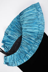 Recess Los Angeles Vintage Alyce Designs Lamé Ruffle Velvet One-Shoulder Barbie Gown