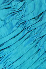 Recess Los Angeles Vintage Alyce Designs Strapless Taffeta Ruffle Rose Cocktail Dress