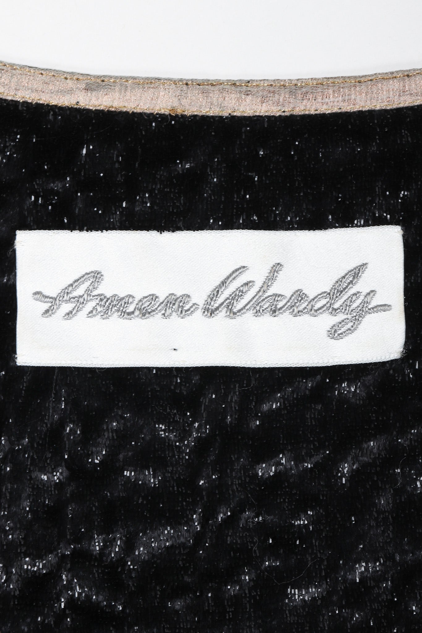 Recess Los Angeles Vintage Amen Wardy Metallic Splatter Quilted Duster Coat