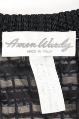 Recess Los Angeles Vintage Amen Wardy Woven Straw Snakeskin Boxy Cardigan Jacket
