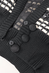 Recess Los Angeles Vintage Amen Wardy Woven Straw Snakeskin Boxy Cardigan Jacket