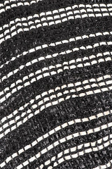 Recess Los Angeles Vintage Amen Wardy Woven Straw Snakeskin Boxy Cardigan Jacket