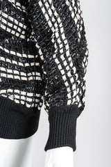 Recess Los Angeles Vintage Amen Wardy Woven Straw Snakeskin Boxy Cardigan Jacket