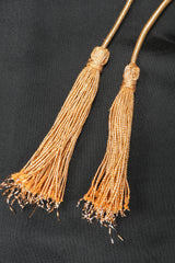 Recess Los Angeles Vintage Amen Wardy Paisley Gold Brocade Cocoon Kimono Coat