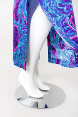 Recess Los Angeles Vintage Andrade Hawaiian Resort Paisley Swirl Kimono Caftan