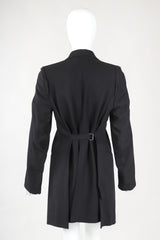 Recess Designer Consignment Vintage Ann Demeulemeester Morning Tails Cutaway Coat Formal Tuxedo Wedding Bride Los Angeles Resale