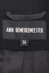 Recess Designer Consignment Vintage Ann Demeulemeester Morning Tails Cutaway Coat Formal Tuxedo Wedding Bride Los Angeles Resale