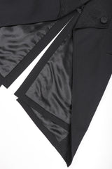 Recess Designer Consignment Vintage Ann Demeulemeester Morning Tails Cutaway Coat