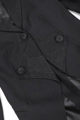 Recess Designer Consignment Vintage Ann Demeulemeester Morning Tails Cutaway Coat