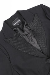 Recess Designer Consignment Vintage Ann Demeulemeester Morning Tails Cutaway Coat Formal Tuxedo Wedding Bride Los Angeles Resale