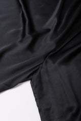 Recess Los Angeles Vintage Ann Demeulemeester Silk Strapless Oversized Evening Palazzo Jumpsuit Pant