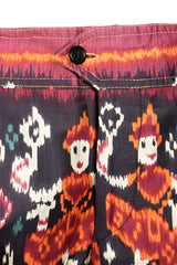 Vintage Anne Klein Boxy Tunic Pant Set Pant Button Closure at Recess