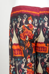 Vintage Anne Klein Boxy Tunic Pant Set Pant Rear at Recess