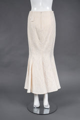 Recess Los Angeles Vintage Apropos Romantic Lace Damask Jacket & Mermaid Skirt Set