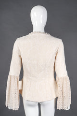 Recess Los Angeles Vintage Apropos Romantic Lace Damask Jacket & Mermaid Skirt Set