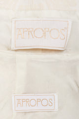 Recess Los Angeles Vintage Apropos Romantic Lace Damask Jacket & Mermaid Skirt Set