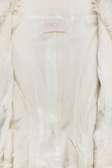 Recess Los Angeles Vintage Apropos Romantic Lace Damask Jacket & Mermaid Skirt Set