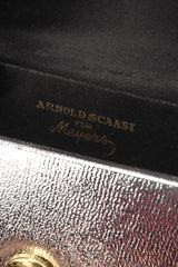 Recess Los Angeles Vintage Arnold Scaasi Embroidered Metallic Lamé Shoulder Bag