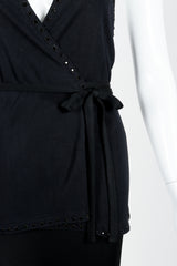 Vintage Ayako Jersey Halter & Pant Set Bodice at Recess LA