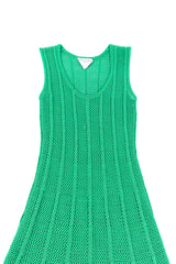 Mesh dress by Bottega Veneta flat lay @recessla