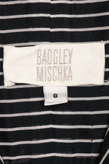 Recess Los Angeles Vintage Badgley Mischka 70s Maxi Striped Shirtwaist Dress