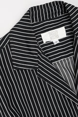 Recess Los Angeles Vintage Badgley Mischka 70s Maxi Striped Shirtwaist Dress