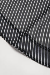 Recess Los Angeles Vintage Badgley Mischka 70s Maxi Striped Shirtwaist Dress