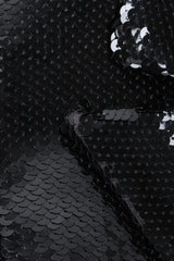 Recess Los Angeles Vintage Badgley Mischka Liquid Sequin Jacket & Skirt Suit Set