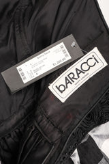 Recess Los Angeles Vintage Baracci Silk Gingham Bustier Ball Gown