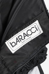 Recess Los Angeles Vintage Baracci Silk Gingham Bustier Ball Gown