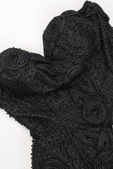 Recess Los Angeles Vintage Baracci Silk Gingham Bustier Ball Gown