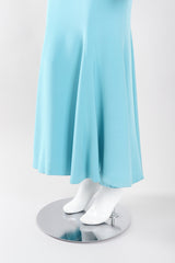 Recess Los Angeles Vintage Baracci Silk Mermaid Embellished Empire Dress