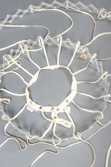 Recess Designer Consignment Vintage Belle O'The Ball Hoop Collapsible Crinoline Skirt Frame 1940s 1950s Mary Clayton Atlanta Georgia Wedding Bridal Petticoat