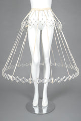 Recess Designer Consignment Vintage Belle O'The Ball Hoop Collapsible Crinoline Skirt Frame 1940s 1950s Mary Clayton Atlanta Georgia Wedding Bridal Petticoat