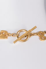 Biche de Beré Hammered Numerology Collar Necklace