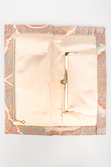 Recess Los Angeles Designer Consignment Vintage Original Bienen-Davis Golden Silk Brocade Clutch