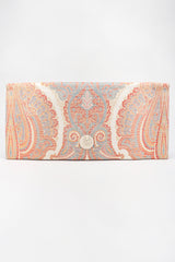 Recess Los Angeles Designer Consignment Vintage Original Bienen-Davis Golden Silk Brocade Clutch