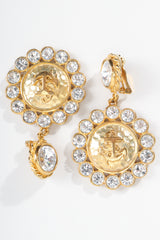 Vintage Bijoux Designs Gold Anchor Earrings at Recess LA