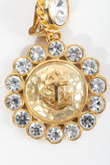 Vintage Bijoux Designs Gold Anchor Earrings at Recess LA