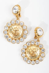 Vintage Bijoux Designs Gold Anchor Earrings at Recess LA
