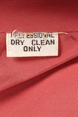 Vintage Bill Blass Ombré Python Leather Blazer care tag @ Recess Los Angeles
